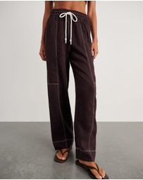 Jag - Sabine Linen Relaxed Leg Pant