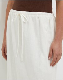 Calli - Lyauna Drawstring Column Skirt