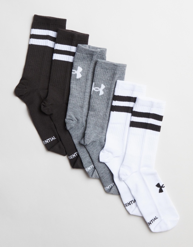 Under Armour - Essential 6-Pack Crew
