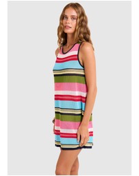 Subtitled - Alicante Stripes Knit Mini Dress