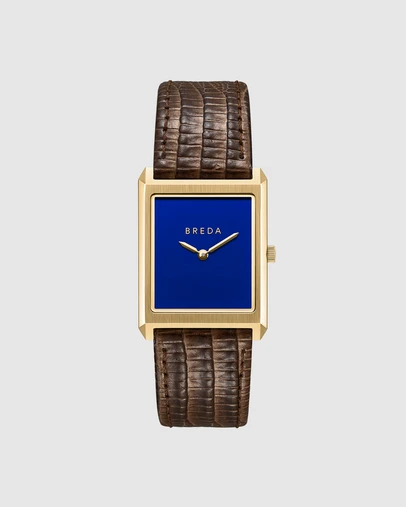 Breda - Virgil 1763b Leather Band Watch, 26MM