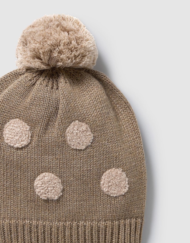 Wilson & Frenchy - Organic Knitted Bauble Hat - Babies