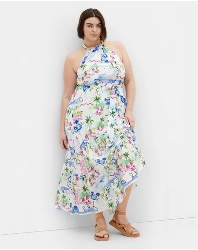 City Chic - Island Breeze Maxi Dress