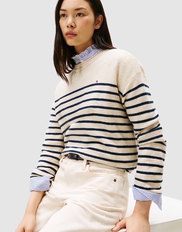Tommy Hilfiger - Relaxed Fit Soft Wool Jumper