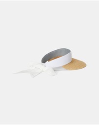 Polo Ralph Lauren - Woven-Brim Self-Tie Visor