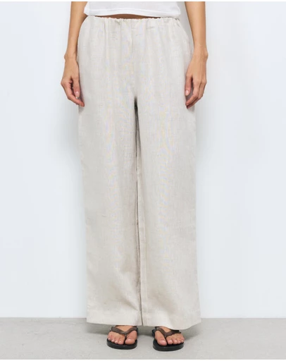 AERE - Sienna Relaxed Linen Pants