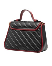Pre-Loved by Azura Reborn - Pre-Loved GG Marmont Matelasse Leather Torchon Top Handle Bag