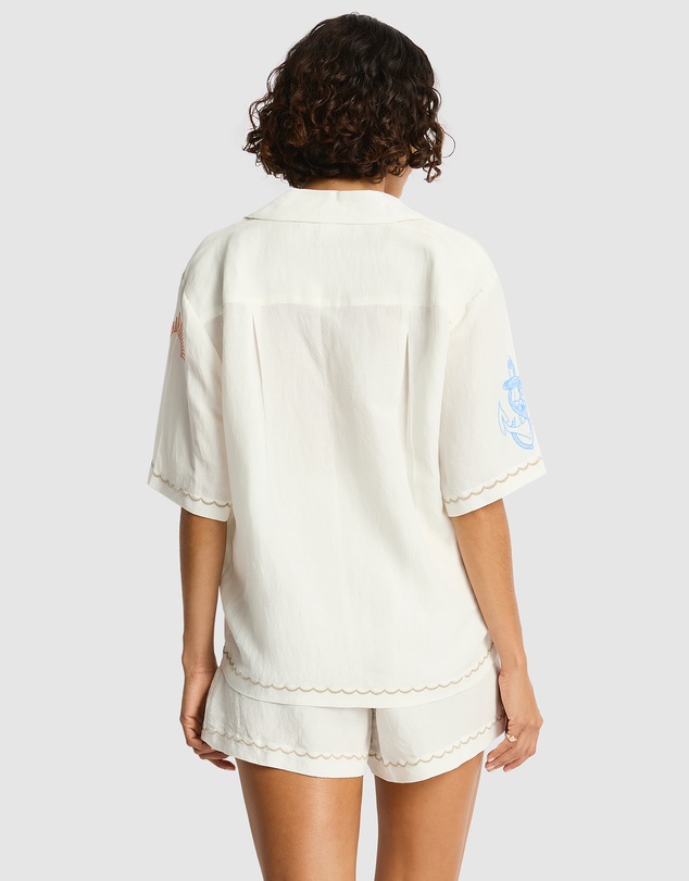 Sea Level Australia - Shipwreck Bowling Shirt
