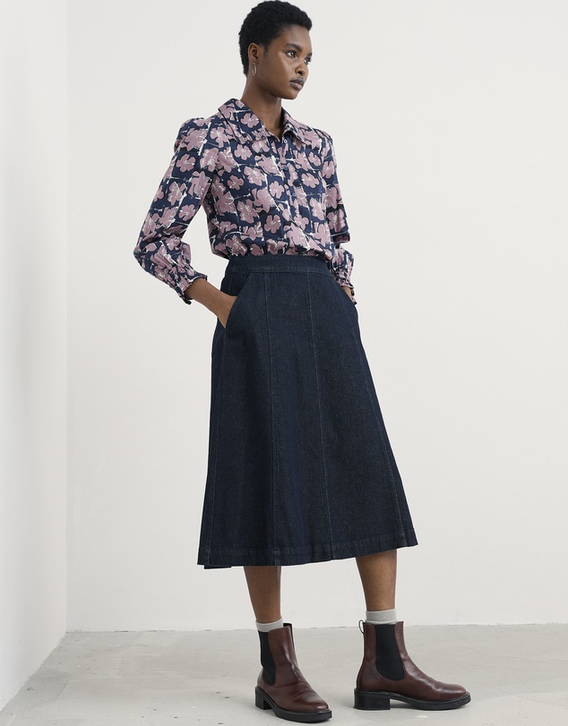 Seasalt - Seasalt Cornwall Navy Ysella Top