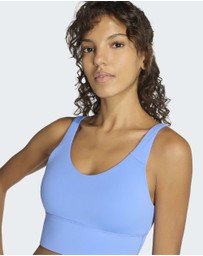 adidas Performance - 3 Stripes Studio All Me Light Support Bra Womens