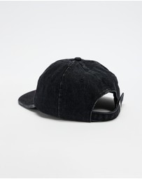 RHUDE - St. Rhude Seal Denim Curved Brim Hat
