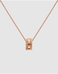 Daniel Wellington - Elevation Rose Gold Necklace