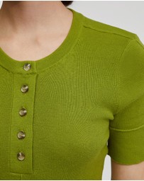 Oxford - Helena Button Front Knit