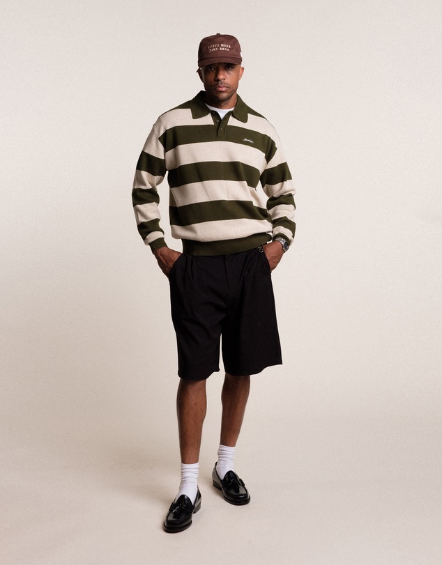 STUDENTS - Whittier Knit LS Polo Sweater