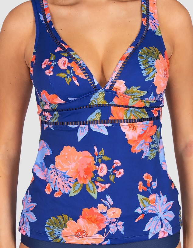 Baku Swimwear - Cala Luna Longline Singlet Top