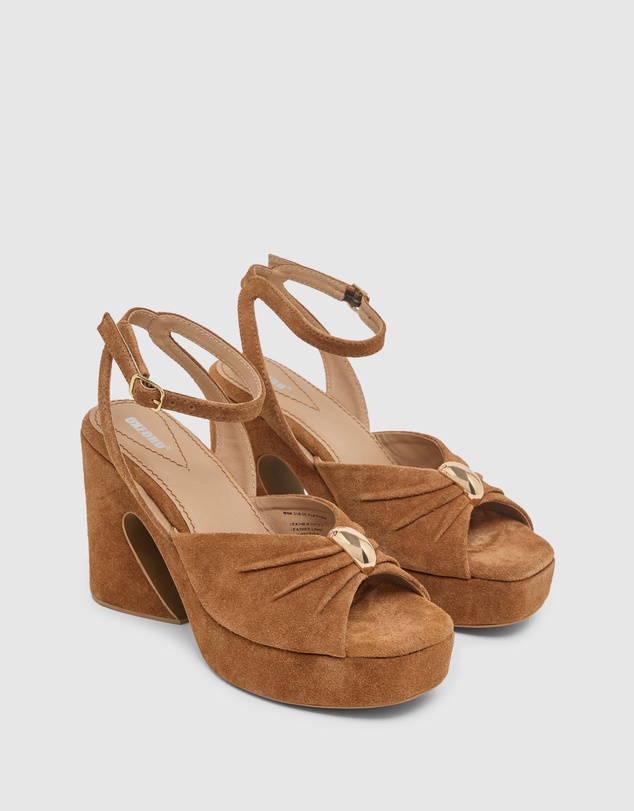 Oxford - Nina Suede Platform Shoe