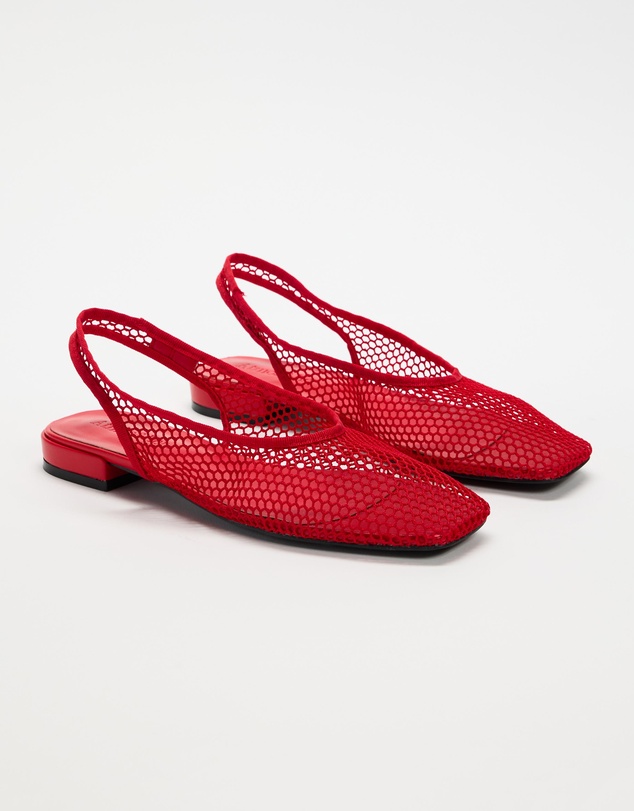 Atmos&Here - Sami Mesh Slingback Flats