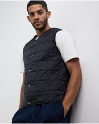TAION - V-Neck Button Down Vest