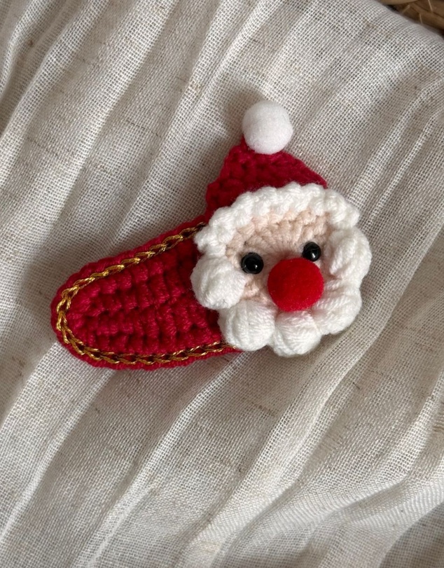 KAJA Clothing - Christmas-Santa Snuggle Clip 2pc