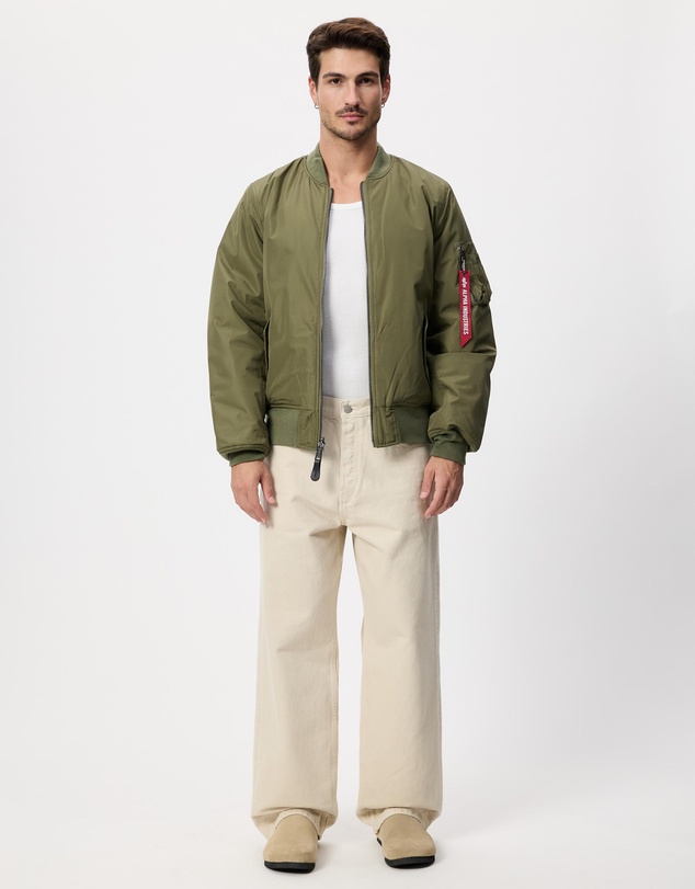 Alpha Industries - Reversible Onion Quilted Ma-1 Flight Jacket