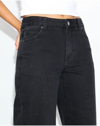 Dazie - Rome Baggy Low Rise Denim Jeans