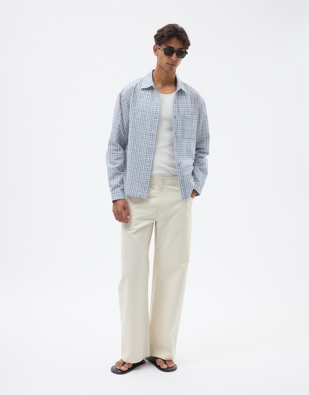 AERE - Cotton Twill Wide Trousers