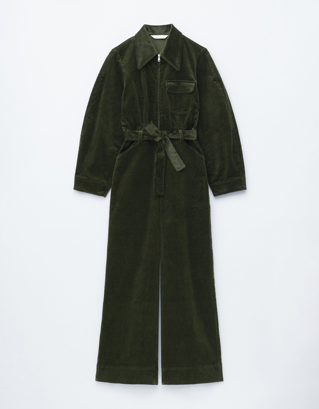 & Other Stories - Belted Corduroy Jumpsuit