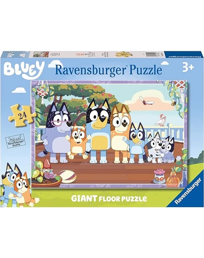 Ravensburger - Bluey Family Time Giant Floor Puzzle 24 Piece