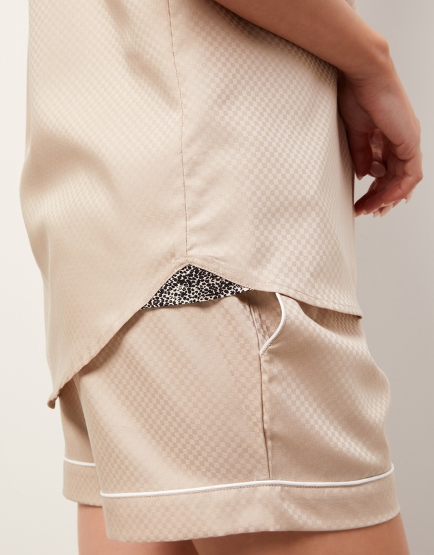 Wanderluxe Sleepwear - The Sienna Boxer Set