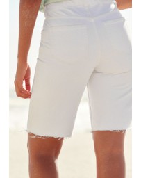 NEXT - Ripped Denim Bermuda Shorts