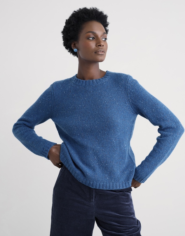 Seasalt - Seasalt Cornwall Blue Dawson Pick Jumper