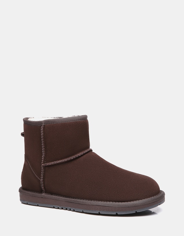 EVERAU - Australian Shepherd Ugg Mini Classic Suede Cow Suede Upper UGG Boots