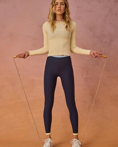 The Upside - Hermosa 25in Pocket Midi Pants