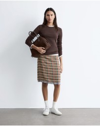 & Other Stories - Ribbed LS Top