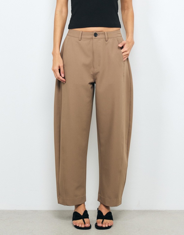 AERE - Brody Tailored Barrel Leg Pants