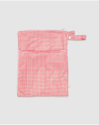 Tyoub - Tyoub Stay-dry Zip Wet Bag Red Gingham