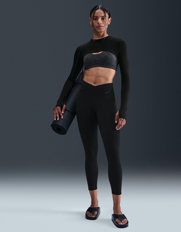 Nike - Zenvy Light-Support Padded Printed Sports Bra