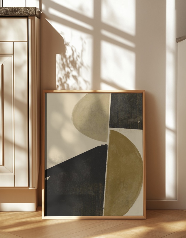 Olive et Oriel - Interaction Balance No.2 by The Miuus Studio Art Print