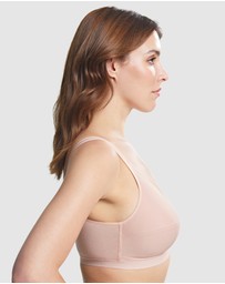 Royce Lingerie - Comfi Cotton Wirefree Press Stud Front Open Bra