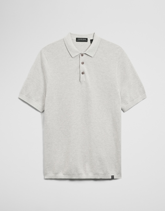 Country Road - Short Sleeve Australian Good Earth Cotton Pique Knit Polo