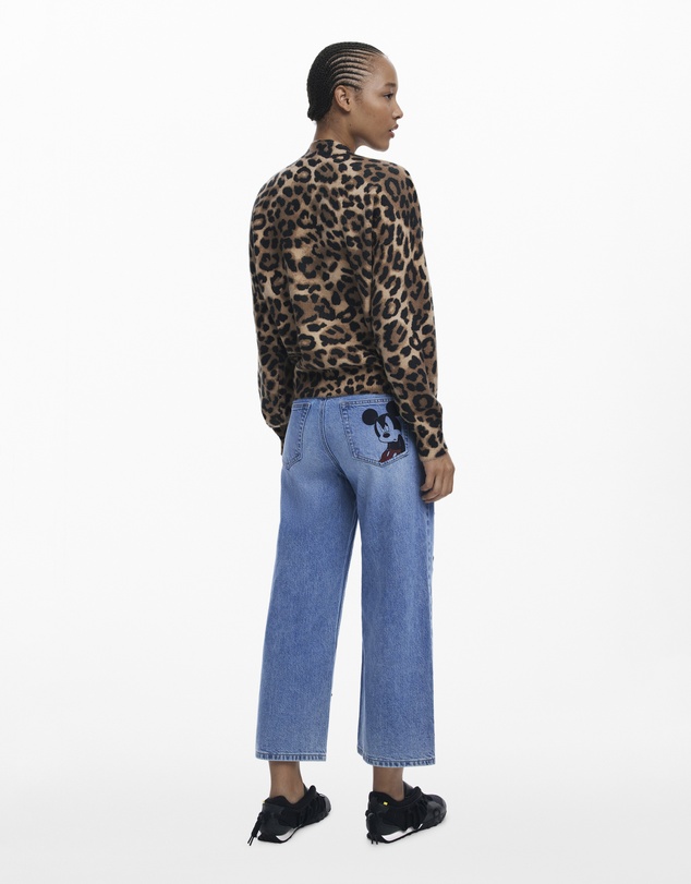 Desigual - Minnie™ animal print sweater