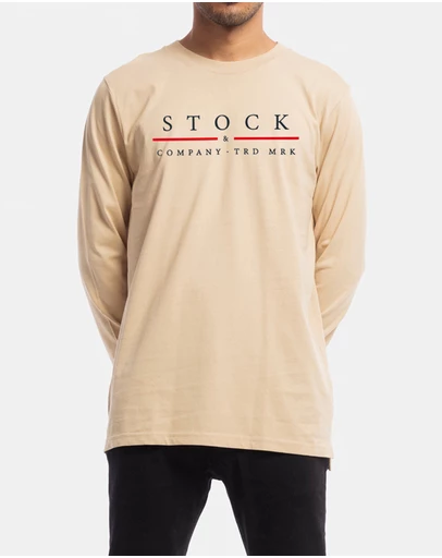 Stock & Co. - Red Line Long Sleeve Tee