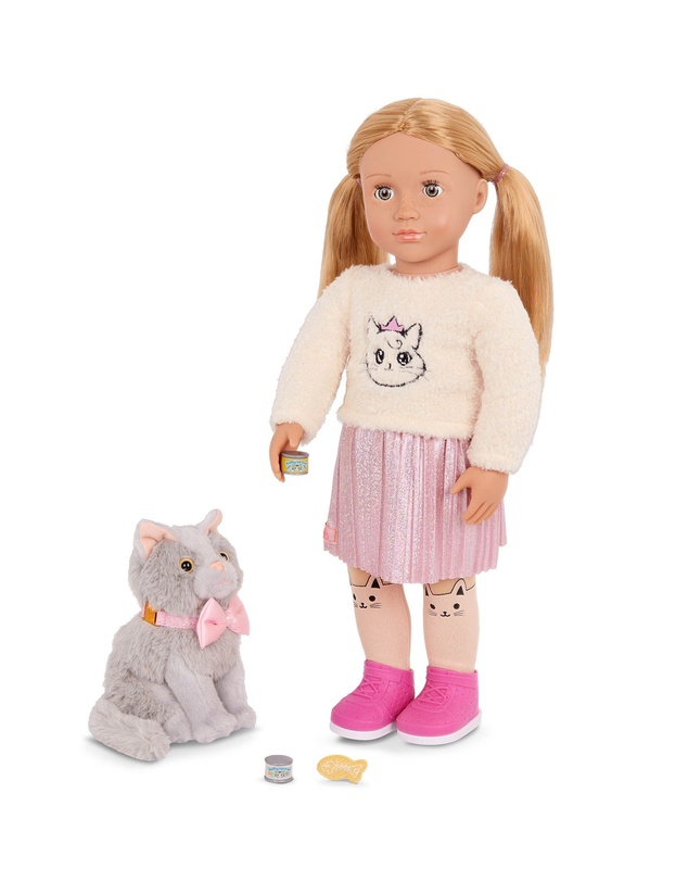 Our Generation - Our Generation Doll with Pet Kitten, Sheela & Sammy