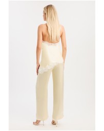 Bardot - Devin Mid Rise Satin Pant