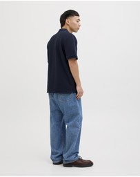 Jack & Jones - Austin Zip SS Polo