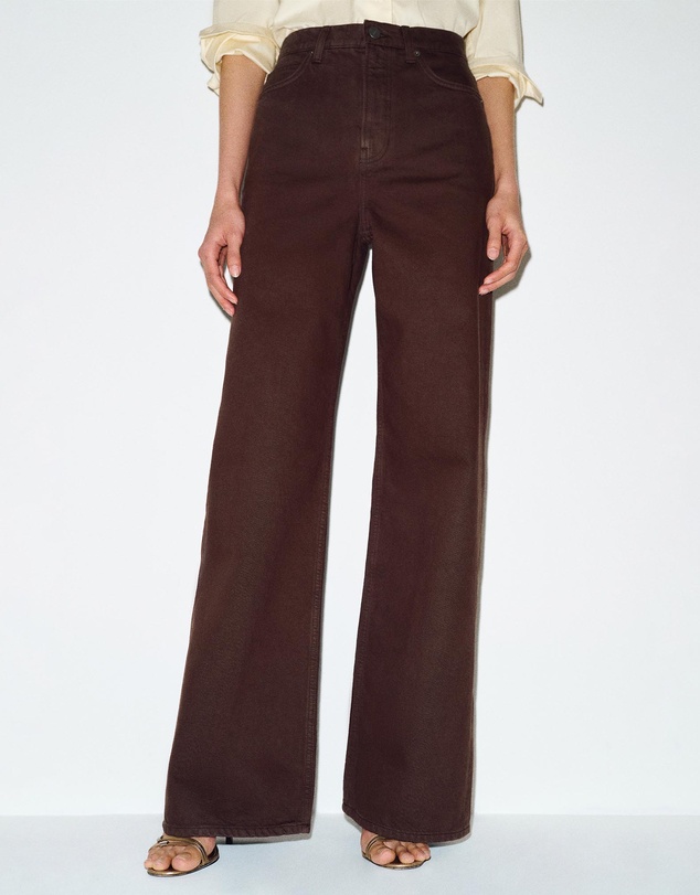 Reformation - Cary High Rise Slouchy Wide Leg Jeans