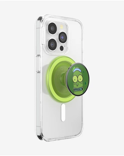 PopSockets - Rick and Morty PopGrip MagSafe Phone Grip Holder + Magnetic Adapter Ring
