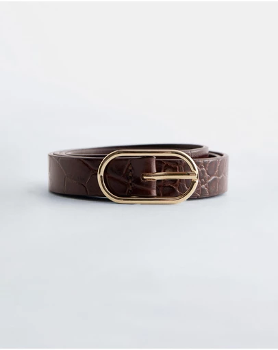 & Other Stories - Slim Leather Belt
