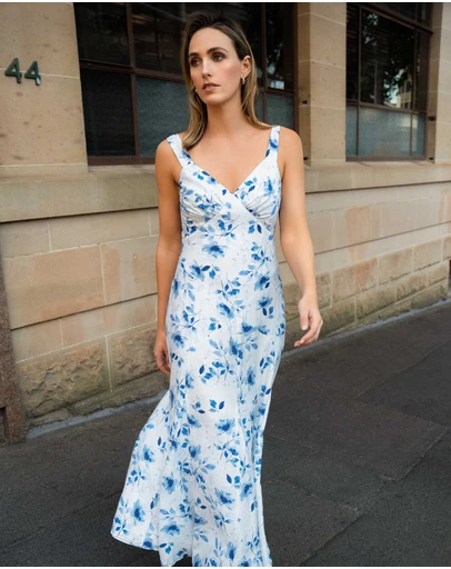Forcast - Tessie Godet Panel Dress