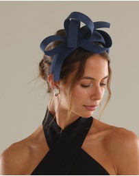 Morgan & Taylor - Mel Fascinator in Navy Blue